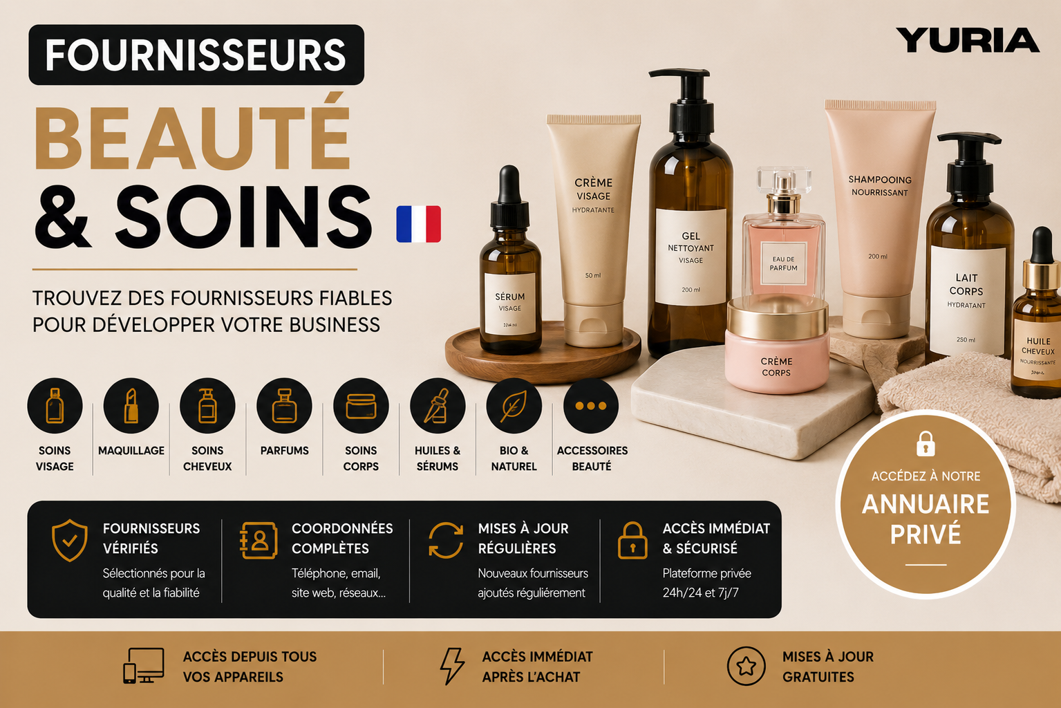 Fournisseurs de beauté 🇫🇷