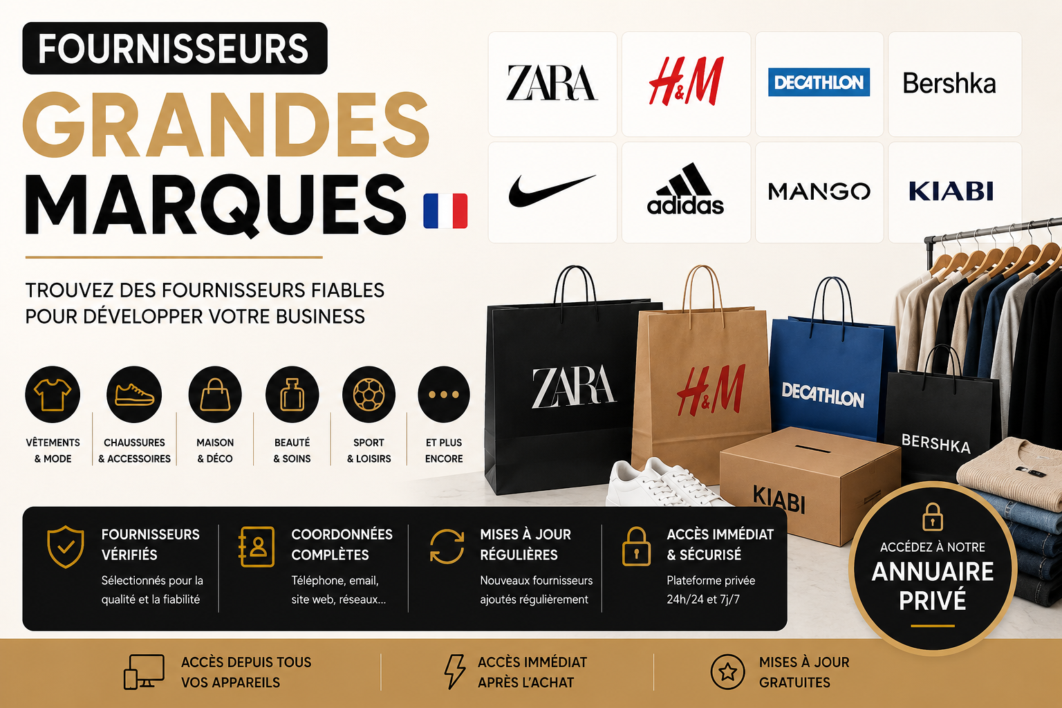 Fabricants des grandes marques