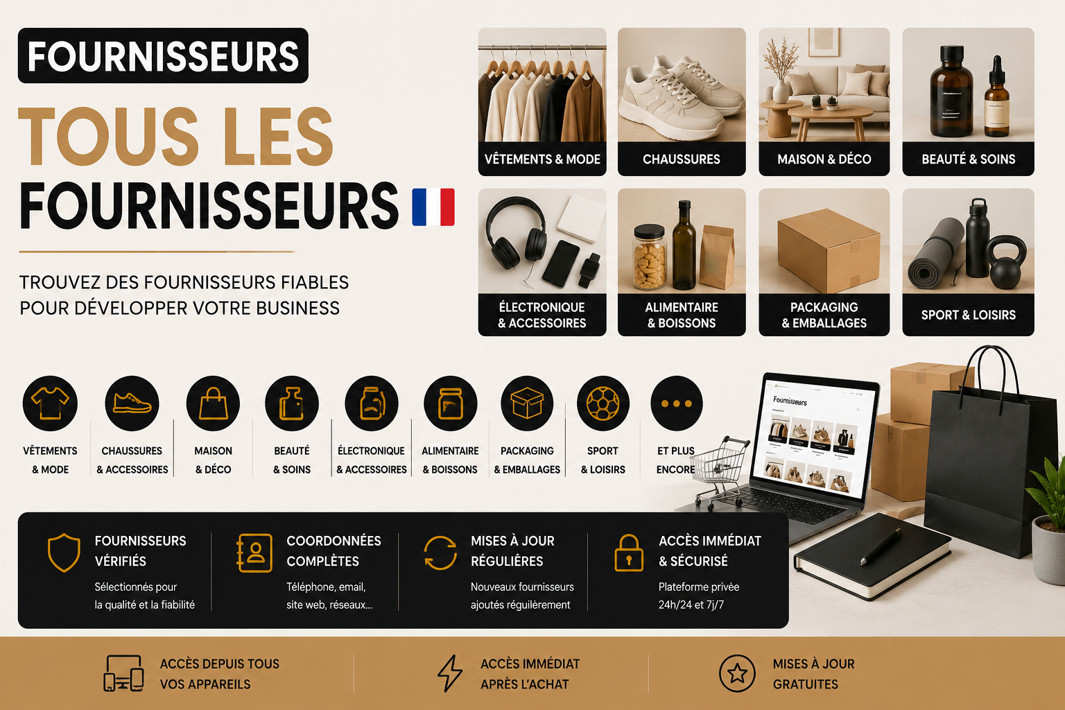 Tous les Fournisseurs - Accès Complet